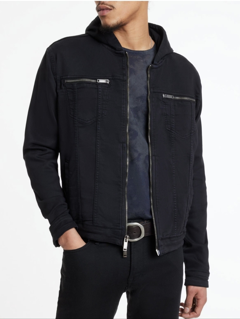 John Varvatos Scott Denim Jacket - Men's L
